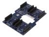 INTEL JOULE CLICK SHIELD + Экспандер; PCB краевой,mikroBUS гнездо x2; адаптер