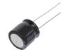 URS1C102MHD Конденсатор: электролитический; THT; 1000мкФ; 16ВDC; O12,5x12,5мм