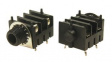 FCR1210WMN Phone Audio Connector Jack, Straight, 6.35 mm, 3 Poles