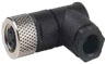 A008.04.01.112.001.0000, M8, 4Pin, Female 90°, Field Attachable, 4x0.50 mm2 max., Nemus