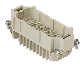 CDM 40, CD, 40 poles + earth, male insert, for male contacts 10A, EN 61984 (2001-11), ILME
