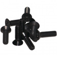 1550MS100BK [100 шт] Replacement lid screws black PU=100 ST