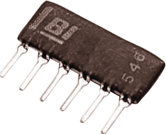 D06-1CLF, Diode array 5 Diodes 6 Pins Common cathode 100 mA, BI Technologies