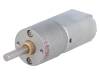 195:1 METAL GEARMOTOR 20DX44L MM 6V, Двигатель: DC; с редуктором; POLOLU 20D; 6ВDC; 3,2А; Ось: D профиль, POLOLU