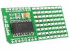 8X8 RED CLICK Дочерняя плата; SPI; mikroBUS; MAX7219