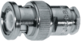 B1141A1-ND3G-1-50, BNC cable connector, straight RG-58C/U/RG-58/U/RG-142A/U 50 Ohm, 4 GHz, Male, BN, Amphenol