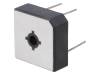 BR2505W, Однофазный выпрямительный мост; Urmax:50В; If:25А; Ifsm:400А, DC COMPONENTS