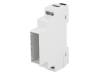 Z105JFP ABS V0 Корпус: на DIN-рейку; Х:17мм; Y:90мм; Z:65мм; ABS; серый; UL94V-0