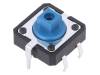 B3F5150, Микропереключатель TACT; SPST-NO; Пол: 2; 0,05A/24ВDC; THT; нет, Omron