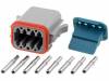 AT06-08SA-KIT01 Разъем: провод-провод; AT; вилка; "мама"; Размер:16; 20?16AWG; 13А