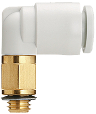 KQ2L06-M5A, Angle plug-in connector M5-6.0 mm, SMC PNEUMATICS