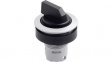 RRJSTB Selector Head, Round, Black / Silver, 28 mm, 40°/40°, Moment