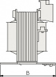 ELD EI 78/27 400/230VAC Control transformer 400VAC, 230VAC