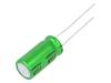 UES1V101MPM Конденсатор: электролитический; биполярный; THT; 100мкФ; 35В; ±20%