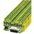 3031322 ST 2,5-QUATTRO-PE feed-through terminal block, 0.08...2.5 mm2 400 vac 20 a green