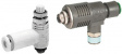 ASV220F-M5-06 Restrictor quick exhaust valve