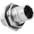 RT0710-2PNH Jam nut receptacle 2x2P