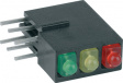 1905.8720 LED; в корпусе; красный,зеленый,желтый; 1,8мм; Кол-во диод: 3