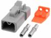 ATP06-2S-KIT01 Разъем: провод-провод; ATP; вилка; "мама"; Размер:12; 14?12AWG