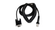 CAB-512 RS232 Cable, Coiled, 3.6m, Suitable for PBT9500/PM9500/PM9501