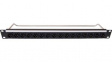 CP30181 Patch panel; XLR; "папа"; RACK; винтами; Резьба: M3; Размер: 19",1U