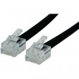 127-2-6(R) Telephone cable 5 m White