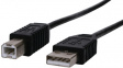 CABLE-141/5HS 5.0 m USB Typ A-Plug USB Typ B-Plug