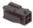 43020-0400 Male contact housing dual row 4P