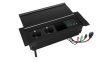 IB-TS401-4 Desk USB Hub, 9x USB A Socket/USB C Socket/3.5 mm Jack Socket/SD Card Slot/microSD Card Slot/DE Type F (CEE 7/3) Socket - DE Type F (CEE 7/4) Plug/USB A Socket
