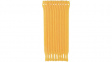 TEXTIE M PA66/PP YE 10 [10 шт] Hook and loop Cable tie Yellow 200 mm x 12.5 mm