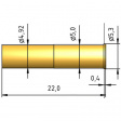 H 7860 Sleeve 22 mm