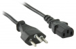 CABLE-735-10 Power cable with Switzerland plug - IEC320 C13 10 Type 12-Plug C13-Socket 10.0 m