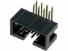 T821108A1R100CEU Гнездо; IDC; "папа"; PIN:8; угловой 90°; THT; позолота; 2,54мм