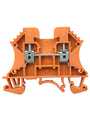 RND 205-01321, Screw Clamp Terminal Block, 2 Poles, 0.5 ... 2.5mm\x1a, Orange, RND Connect