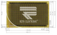 RE323-LF Laboratory card FR4 epoxy heat tin-plated