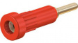 23.1012-22 Press-in Socket 2mm Red 10A 60V Gold-Plated