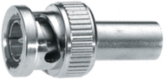 11 BNC-75-4-4/133 NE, Cable plug RG-59-B/U/GX-04273 75 Ohm, 1 GHz, Male, BNC BNC Straight, Huber+Suhner