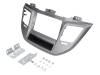 MA39051.3/T+KIT Рамка для магнитолы; 2 DIN; Hyundai; серебристый
