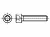 M2X8/BN11 Винт; M2x8; Головка: цилиндрическая; сталь; цинк; HEX 1,5 мм