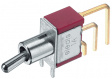 1A13-N2F4V9AE Miniature Toggle Switch, On-Off-On, Solder-In Pins, Bent Ove