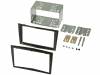 381230-24-2 Рамка для магнитолы; 2 DIN; Opel; stealth-black