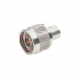 FME2071N1-NTS-50 Straight Adapter, FME Plug - N Plug, 50Ohm