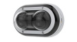 01970-001 Indoor or Outdoor Camera, Fixed Dome, 1/2.8" CMOS, 95°, 1920 x 1080, White