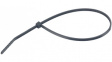 TY 300-50X-100 Cable Tie 302.26 x 4.67mm, Polyamide 6.6, 222N, Black