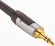 PROA3301 Audio connecting cable 1 m Black