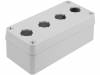 ABSD65G4, Корпус: для пультов; Х:80мм; Y:170мм; Z:65мм; ABS; серый; PICCOLO, Fibox