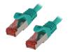 CQ2045S Patch cord; S/FTP; 6; многопров; Cu; LSZH; зеленый; 1,5м; 27AWG