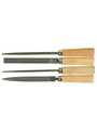 T0119, Warding File Set, Second Cut, 160mm, 4 Pieces, C.K Tools (Carl Kammerling brand)