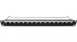 CP30182 Patch panel; XLR; "мама"; RACK; винтами; Резьба: M3; Размер: 19",1U