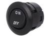 DS059K-ON-K ROCKER; SPST; Положения:2; ON-OFF; 3A/250ВAC; черный; отсутствует